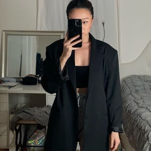 Oversized exaggerated blazer